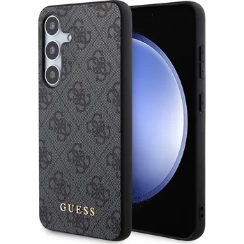 Pouzdro na mobilní telefon Guess Hardcase 4G Metal Gold Logo Samsung Galaxy S24 Plus černá