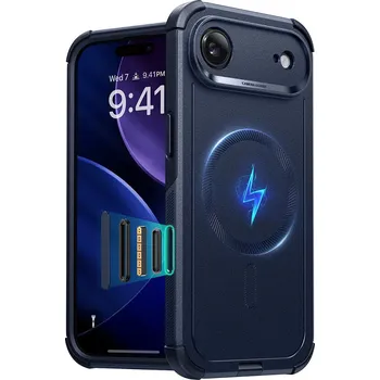 Pouzdro na mobilní telefon ESR Cyber Halolock pro iPhone 17 Air modrý