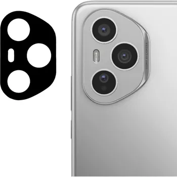 Techsuit - Kompletní sklo fotoaparátu - Honor 400 Pro - Černá
