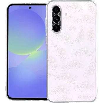 Pouzdro na mobilní telefon Techsuit SparkleSkin Series pro Samsung Galaxy A36 5G průhledný obal