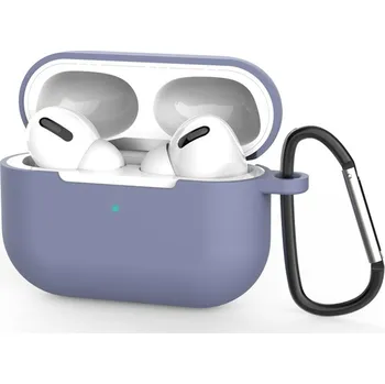 Příslušenství pro sluchátka Techsuit silikonové pouzdro pro AirPods Pro 3 hladký ultratenký materiál Mitternachtsblau