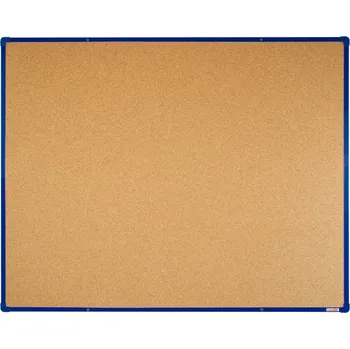 Korkové nástěnky boardOK, 150 x 120 cm barva rámu: modrá