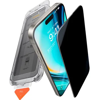 Torras GlassGo Install Master Privacy pro iPhone 16 černá