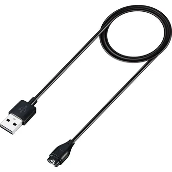 Techsuit Kabel Garmin Fenix Vivoactive USB 1m Černý