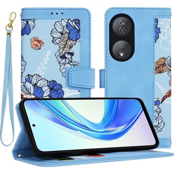 Pouzdro na mobilní telefon Techsuit FlipCraft kryt Honor X7b X7b 5G 90 SMART modrý