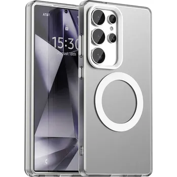 Pouzdro na mobilní telefon Techsuit CandyCase MagSafe pro Samsung Galaxy S25 Ultra bílá