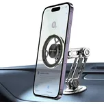 Držák do auta Techsuit TitanMagX (S14) na palubní desku šedý