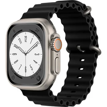 Řemínek na hodinky Techsuit Řemínek W038 Apple Watch 38/40/41/42mm Black