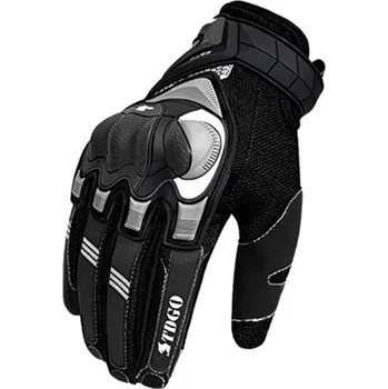 Rukavice Techsuit Touchscreen rukavice OG105 pro motocykl ATV skútr velikost XL černá