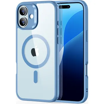 Pouzdro na mobilní telefon ESR Classic Hybrid HaloLock pro iPhone 16 průhledná modrá
