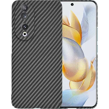 Pouzdro na mobilní telefon Techsuit Carbonite FiberShell Honor 90 černý