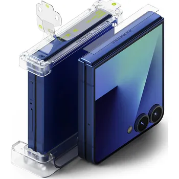 Ringke Hinge Dual Easy Pro Film (2 ks) Samsung Galaxy Z Flip7 průhledný
