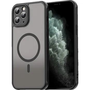 Pouzdro na mobilní telefon Techsuit HaloFrost II MagSafe pro iPhone 11 Pro Max černý