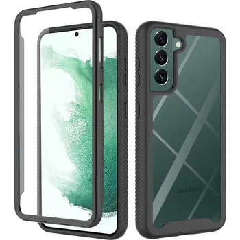 Pouzdro na mobilní telefon Techsuit Defense360 Pro Ochranné sklo Samsung Galaxy S22 Plus Černá