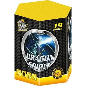 Zábavní pyrotechnika DRAGON SPIRIT - kompaktní ohňostroj - kompakt 19 ran / 30 ...