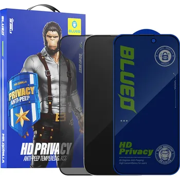 Blueo Anti-Peep Privacy sklo iPhone 12 iPhone 12 Pro černé