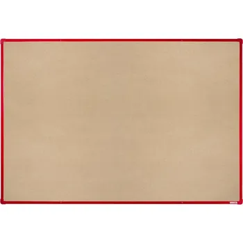 Textilní nástěnky boardOK, 180 x 120 cm barva rámu: červená