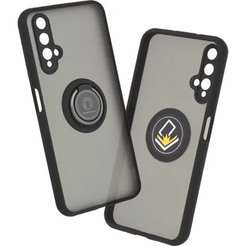 Pouzdro na mobilní telefon Techsuit Glinth Huawei nova 5T Honor 20 Černá