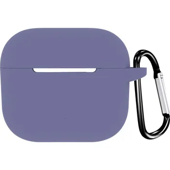 Příslušenství pro sluchátka Techsuit silikonové pouzdro pro AirPods 4 hladký ultratenký materiál Mitternachtsblau