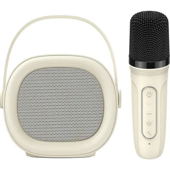 Bluetooth reproduktor Havit bezdrátový reproduktor SK819BT s mikrofonem Type-C Bluetooth 5.3 TF AUX 1200mAh béžový