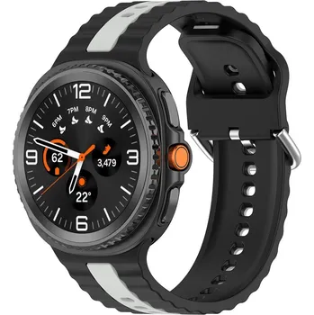 Řemínek na hodinky Techsuit řemínek Samsung Galaxy Watch8 40mm/44mm/Classic černá šedá