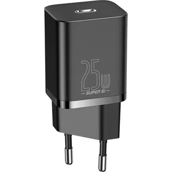 Baseus Wall Charger Super Si 1C CCSP020101 Type C 25W Černá