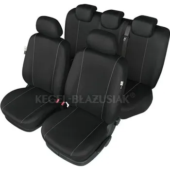 Potah sedadla AUTOPOTAH "SCHMIDT" SUZUKI Grand Vitara SOLID CERNA sada 9 ks