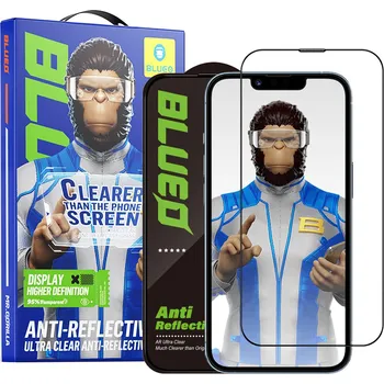 Blueo Anti-Reflective HD sklo iPhone 13 Pro Max iPhone 14 Plus černé