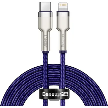 Baseus Cafule Metal Type-C Lightning 20W 2m fialový