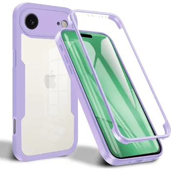 Pouzdro na mobilní telefon Techsuit ColorVerse 360 Series Ochranné sklo iPhone 17 Air Fialová