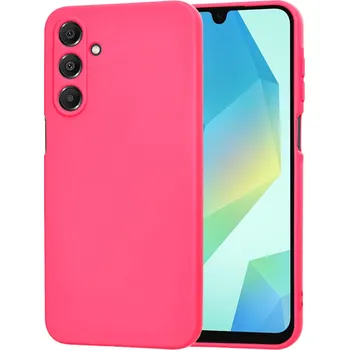 Pouzdro na mobilní telefon Techsuit SoftFlex pro Samsung Galaxy A16 4G A16 5G růžový
