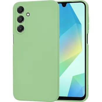 Pouzdro na mobilní telefon Techsuit SoftFlex pro Samsung Galaxy A16 4G A16 5G mátově zelená