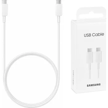 Samsung Originální datový kabel USB-C na Type-C 1m Bílý