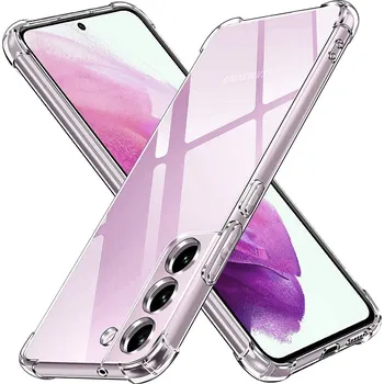 Pouzdro na mobilní telefon Techsuit Nárazuvzdorný Čirý Silikon Samsung Galaxy S21 FE 5G Clear