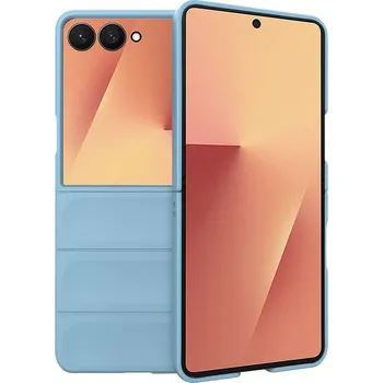 Pouzdro na mobilní telefon Techsuit Magic Shield pro Samsung Galaxy Z Flip7 modrá