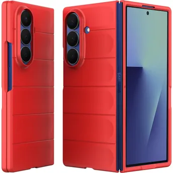 Pouzdro na mobilní telefon Techsuit Magic Shield pro Samsung Galaxy Z Fold7 červený