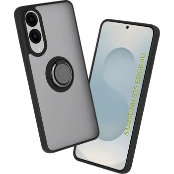 Pouzdro na mobilní telefon Pouzdro Techsuit Glinth pro Samsung Galaxy S25 Edge černé