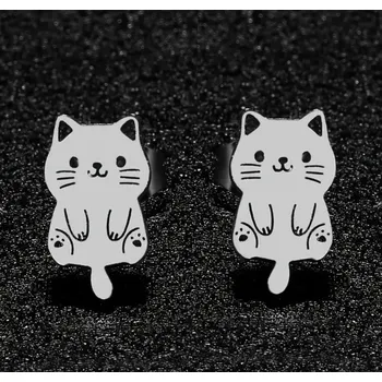 Náušnice Náušnice s kočkou