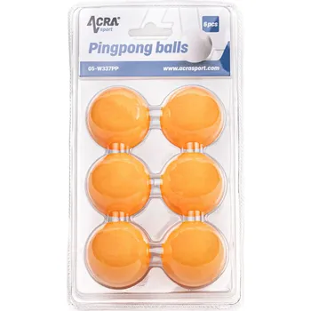 Stolní tenis Míčky na stolní tenis 6ks, 40mm, ABS