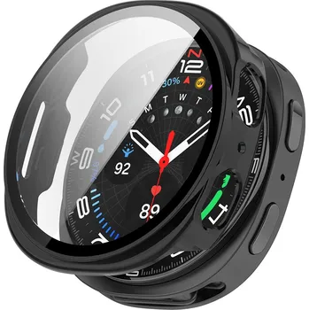 Příslušenství k chytrým hodinkám Techsuit Defense360 Pro s ochranným sklem Samsung Galaxy Watch8 44mm matná černá