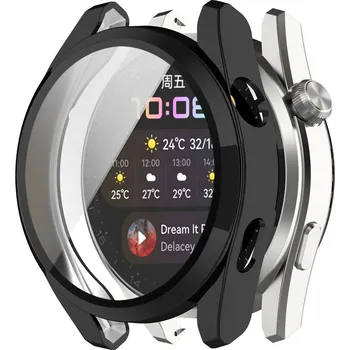 Příslušenství k chytrým hodinkám Pouzdro Techsuit Defense360 Pro pro Huawei Watch 3 černé