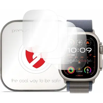 Příslušenství k chytrým hodinkám Smart Protection Premium Classic 4 pack Apple Watch Ultra Ultra 2 Ultra 3 čirý