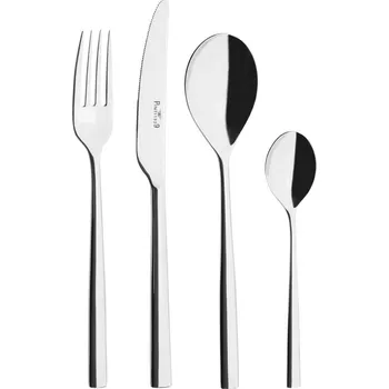 Příbor Sada příborů HEAVEN, sada 24 ks, stříbrná, Pintinox