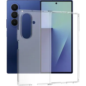 Pouzdro na mobilní telefon Techsuit silikonové pouzdro Samsung Galaxy Z Fold7 průhledné
