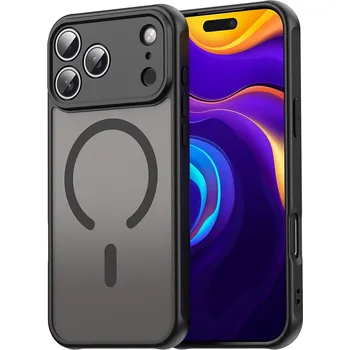 Pouzdro na mobilní telefon Techsuit HaloFrost II MagSafe pro iPhone 17 Pro černý