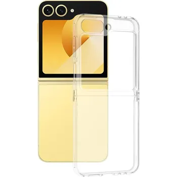 Pouzdro na mobilní telefon Techsuit silikonové pouzdro Samsung Galaxy Z Flip6 Flip7 FE průhledné
