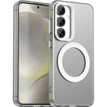 Pouzdro na mobilní telefon Techsuit CandyCase MagSafe pro Samsung Galaxy S24 Plus S25 Plus bílá