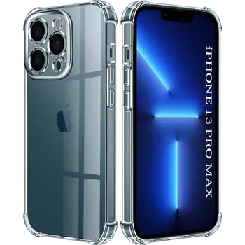 Pouzdro na mobilní telefon Techsuit Nárazuvzdorný Průhledný Silikon iPhone 13 Pro Max Clear