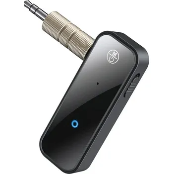 Datové redukce Yesido Audio adaptér Bluetooth YAU25 Aux Jack 3.5mm Černý
