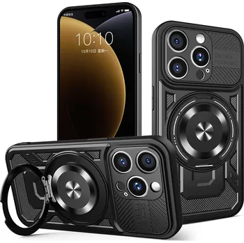 Pouzdro na mobilní telefon Techsuit RuggedCam pro iPhone 15 Pro Max černá